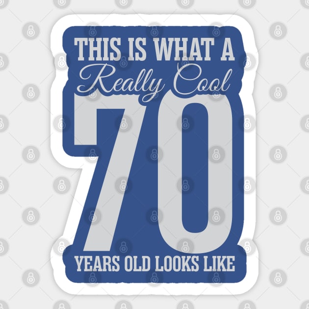 This is what a really cool 70 years old look like! Sticker by variantees